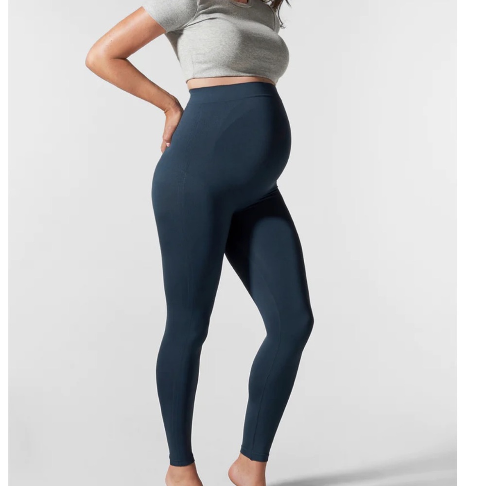 Blanqi everyday maternity belly support leggings medium